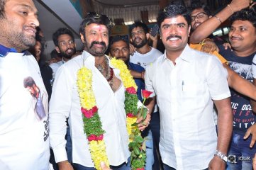Balakrishna Watches Paisa Vasool Movie at Bramaramba Theatre